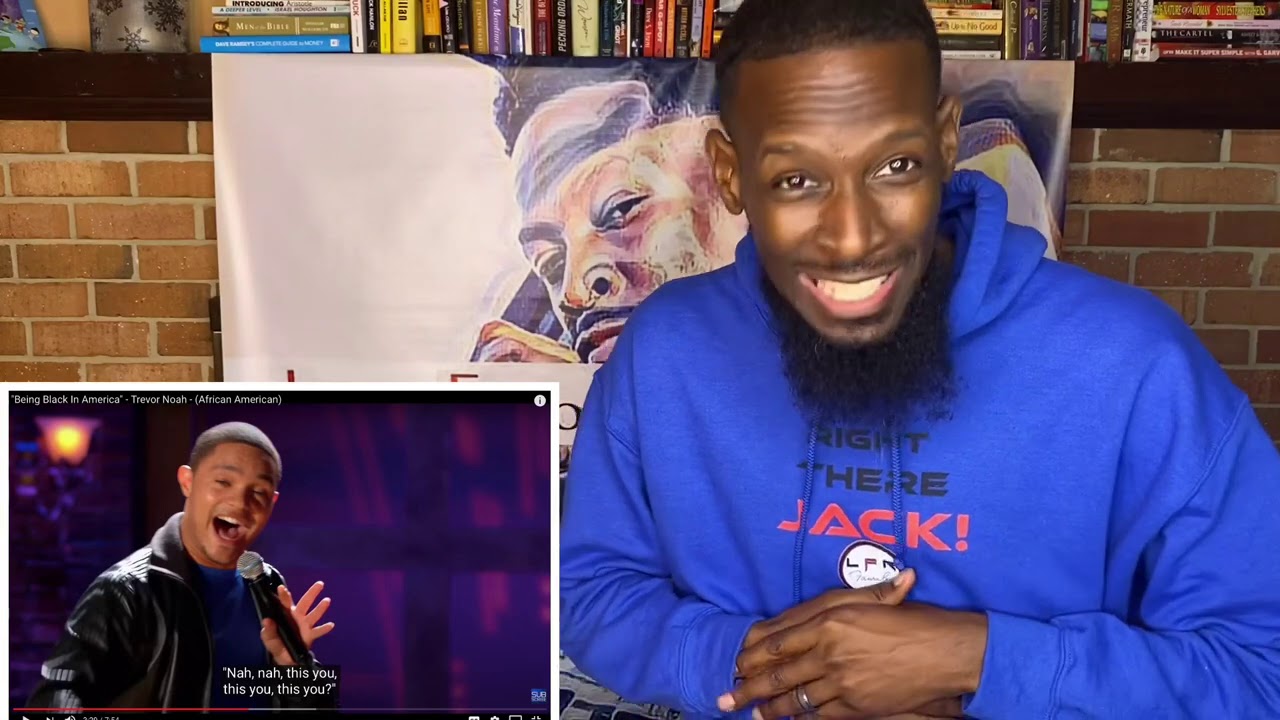 Trevor Noah BEING BLACK IN AMERICA | LFR Opinion | I AM ON THE FLOOR‼️🤣