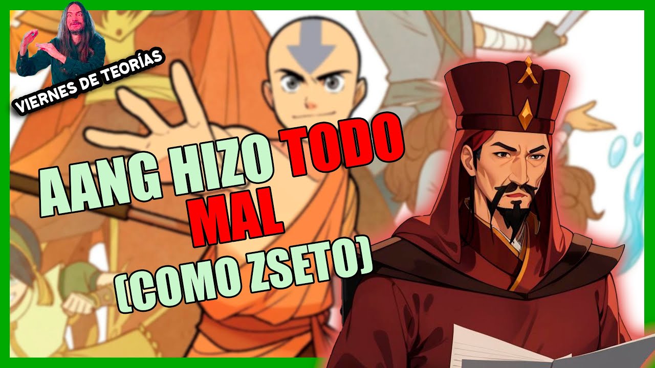 Aang es el Zseto de los nómadas aire - viernes de teorías | AVATAR