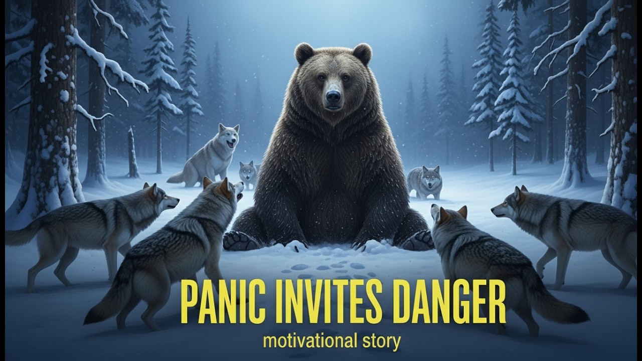 Panic Invites Danger – A Life-Changing Moral Lesson About How Fear Shapes What Approaches You