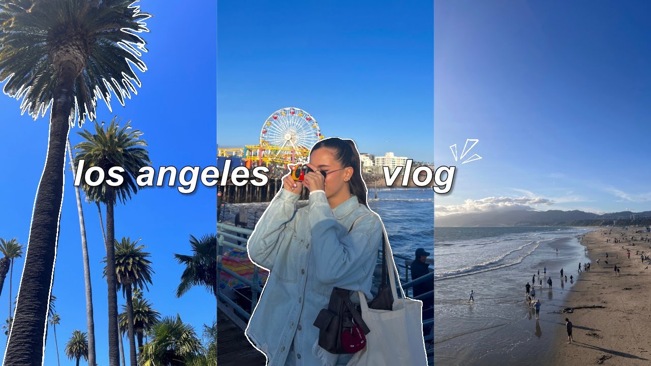 la vlog 🌴 | in-n-out & erewhon mukbang, malibu, visiting museums, & hiking the runyon