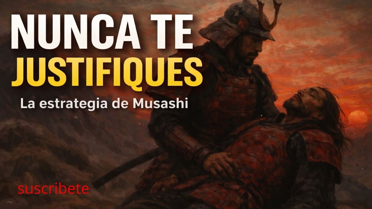 nunca te justifiques la estrategia de musashi