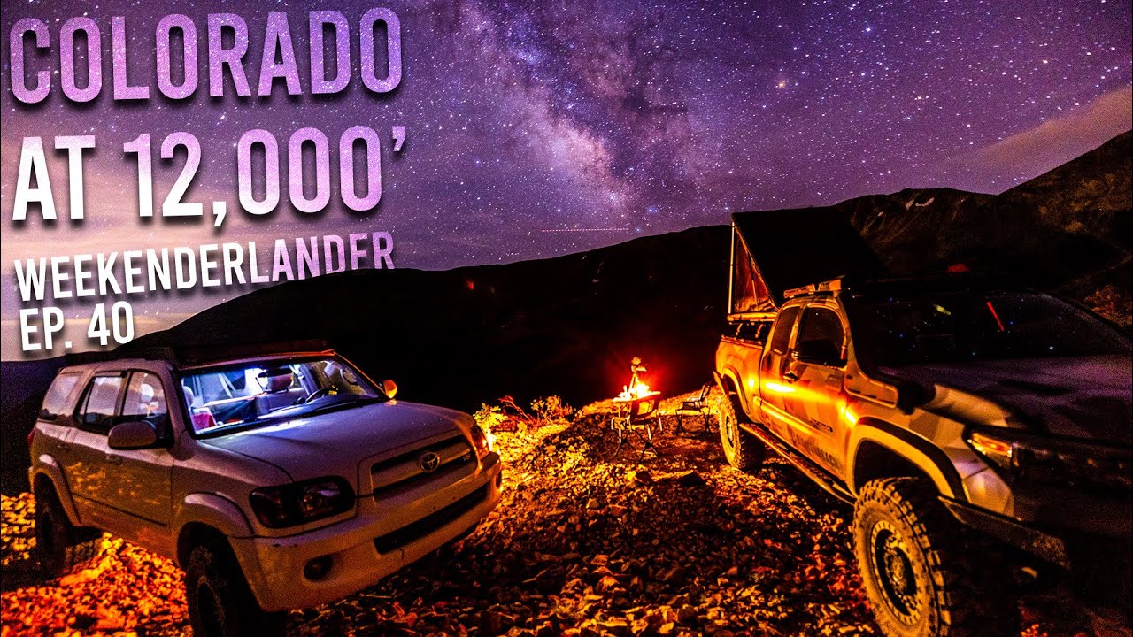 SEQUOIA / TACOMA Overland Adventure In The Mountains of COLORADO - WEEKENDERLANDER EP 40!