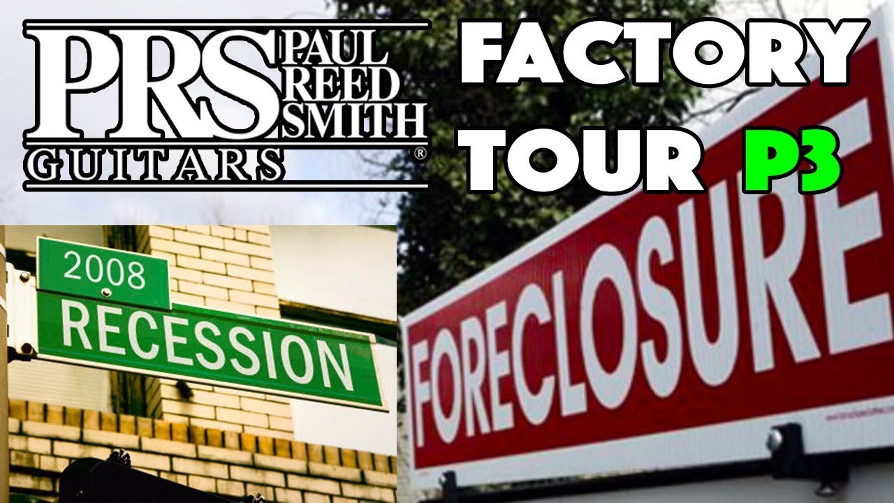 WHAT IS A RECESSION GUITAR?? Hint ... S2.  PRS FACTORY TOUR Part 3