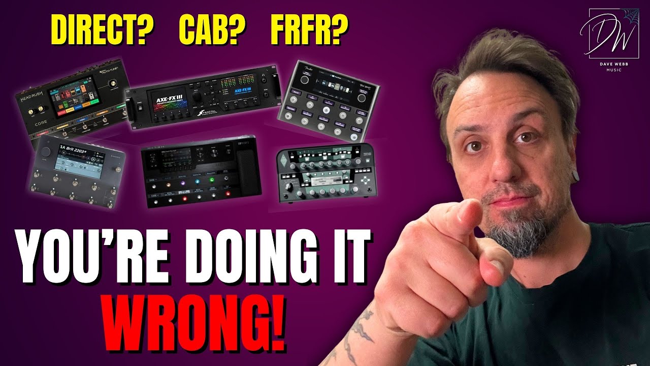 Using Digital Modelers Live: The Harsh Reality No One Talks About | FRFR vs Cab vs FOH