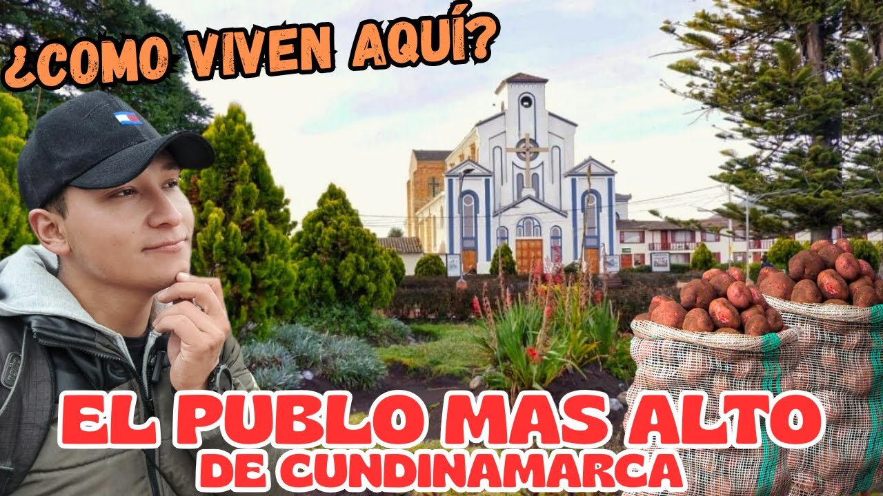 Así es la VIDA en el PUEBLO mas ALTO de Cundinamarca ¿VALE LA PENA VISITARLO?