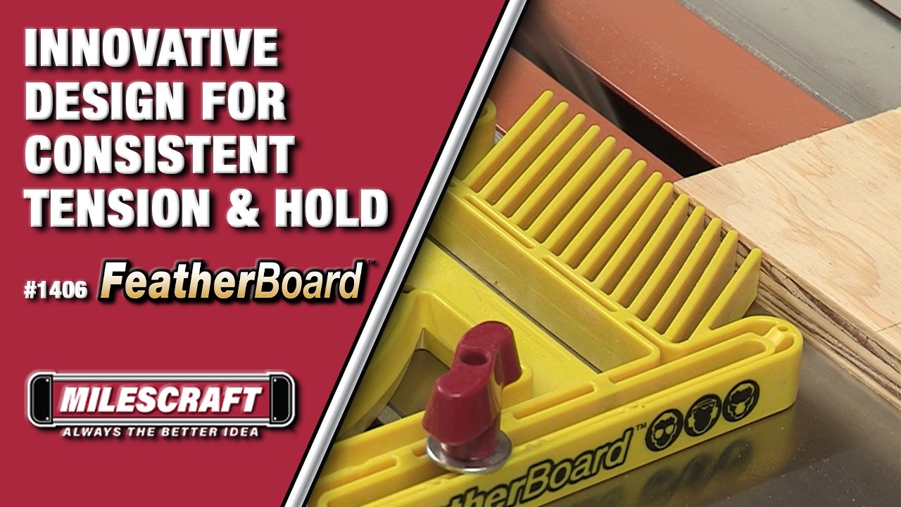 Milescraft 1406 FeatherBoard - For Table Saws and Router Tables