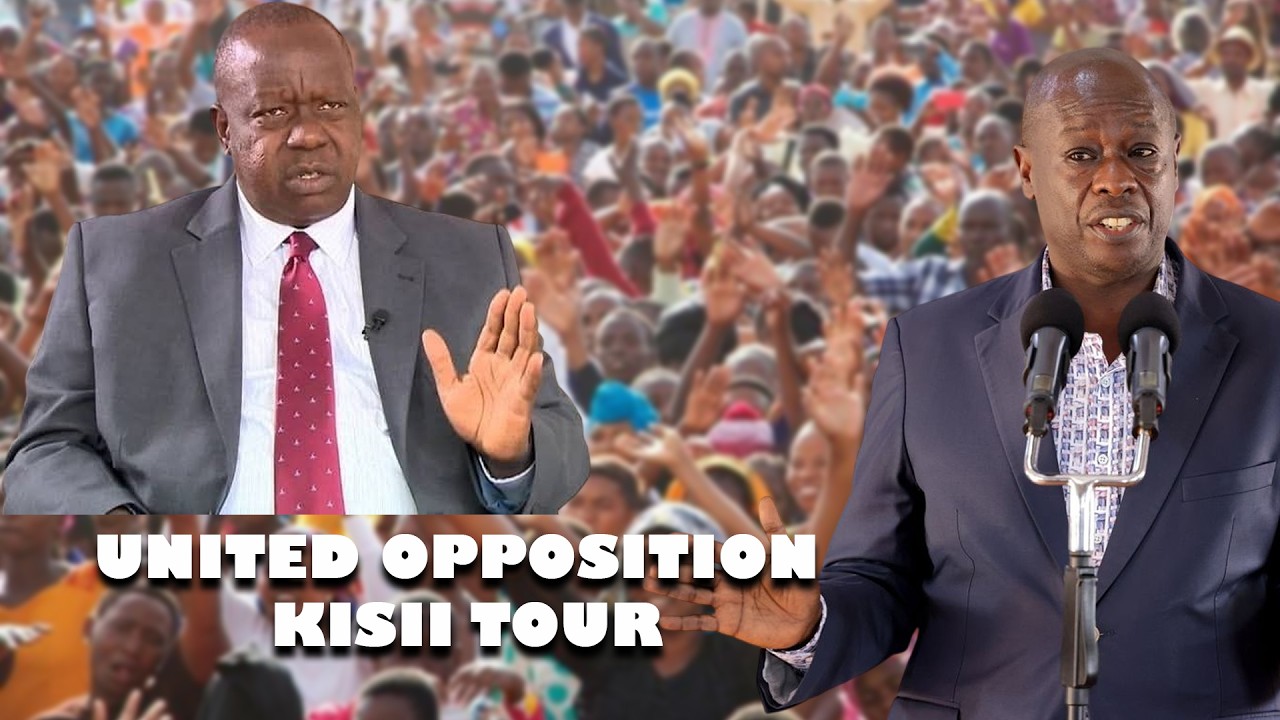 UNITED OPPOSITION  TOUR IN KISII