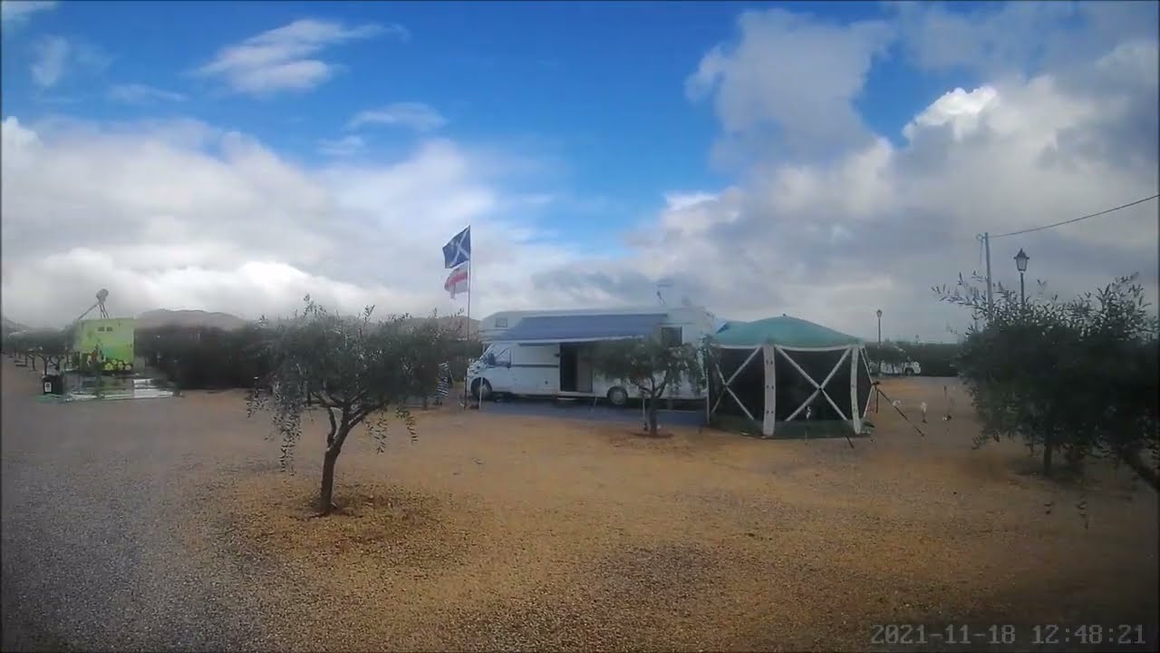 Approach to Los Olivos Camper Park, Southeast Spain, 18/11/2021 (N37°39'01.2'' W001°06'39.7'')