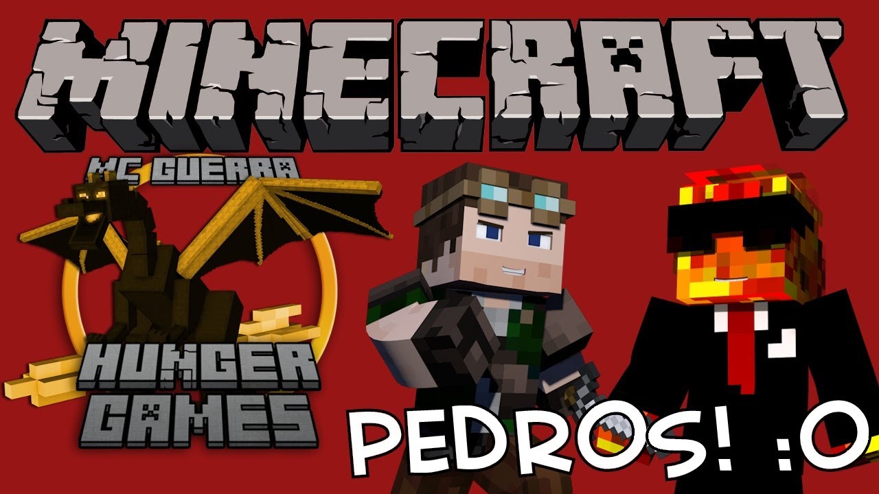 MINECRAFT HUNGERGAMES - MUITOS PEDROS :O [#01]