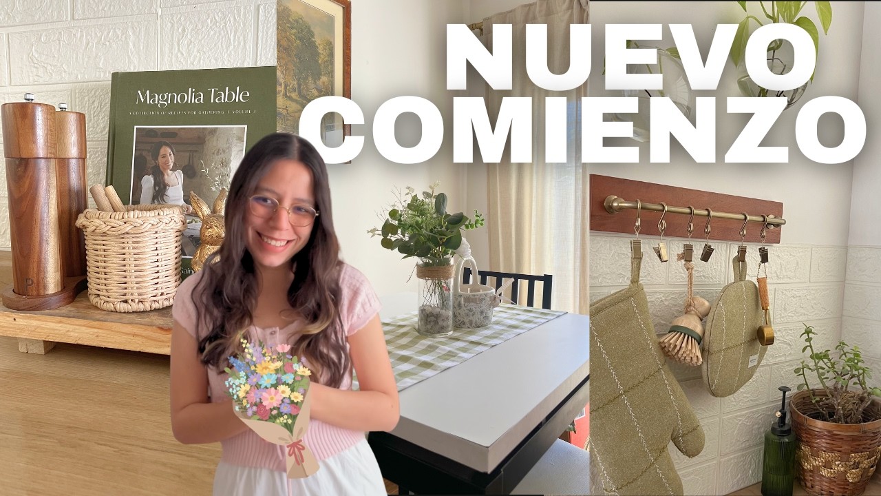 Grandes cambios de primavera en casa 🌸 y empezamos el huerto en casa 🏡 Hogar bonito y cottage core