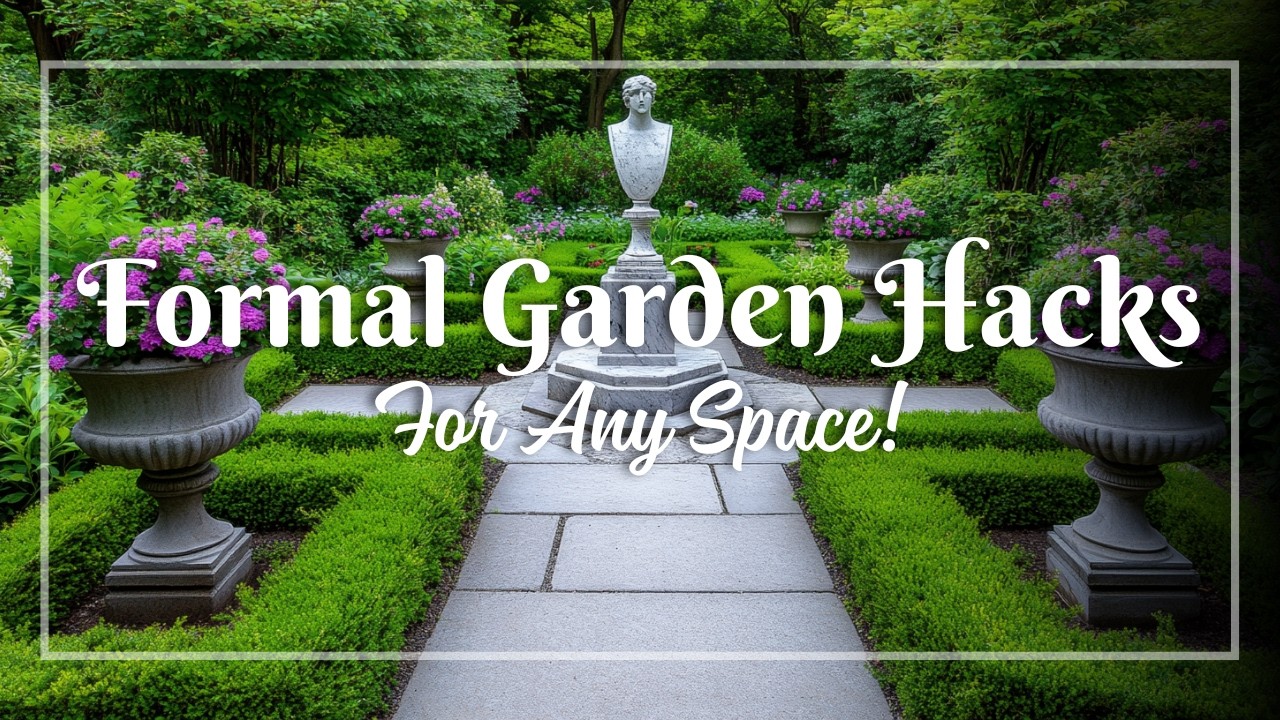 Classic Formal Garden Ideas for Small Spaces: Elegance in Every Detail