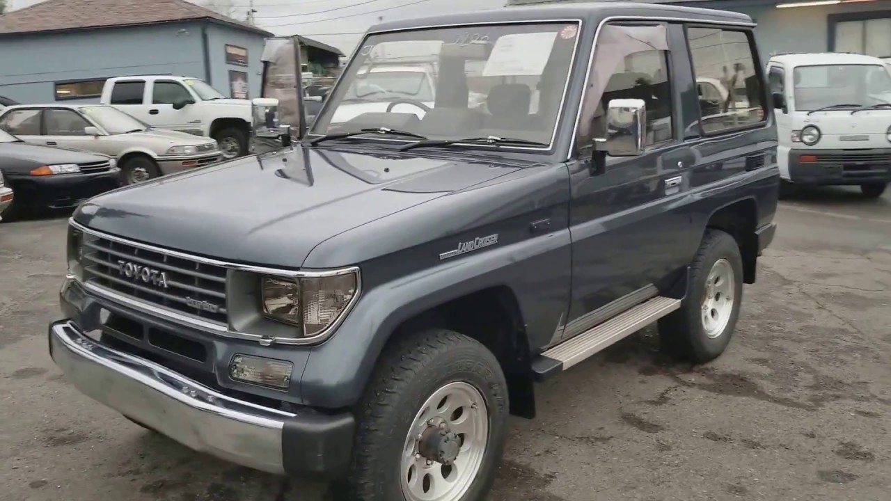 TOYOTA LANDCRUISER PRADO 3Door FA 92 LJ71G-0010208