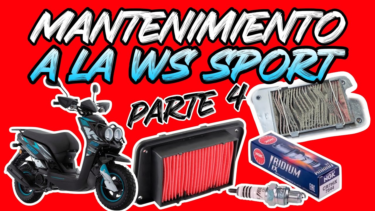 Como cambiar bujia y filtro de aire a ITALIKA WS SPORT 150// 175