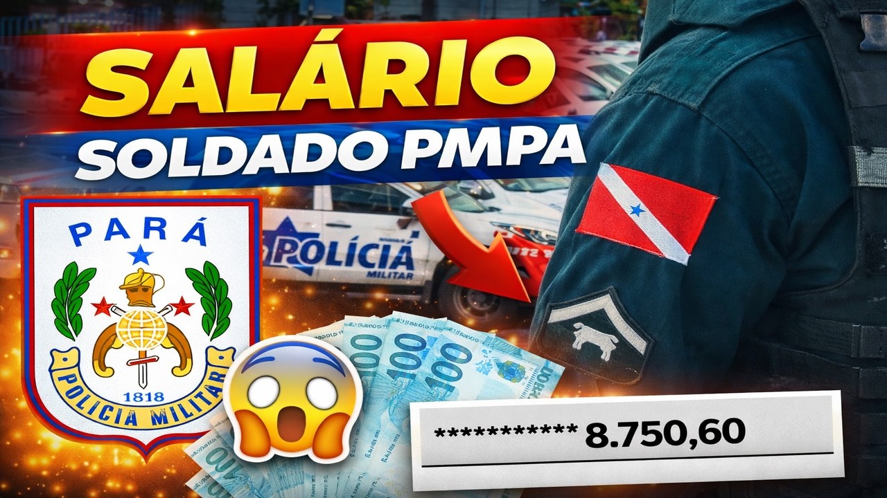 SAL&Aacute;RIO REAL de um Soldado da PMPA em 2026 &ndash; Voc&ecirc; Vai se Surpreender!