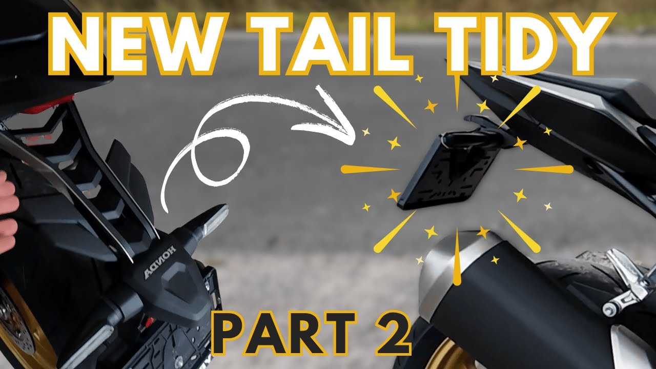 How To Install a Tail Tidy | Honda CB 1000 Hornet | PART 2 Step-By-Step
