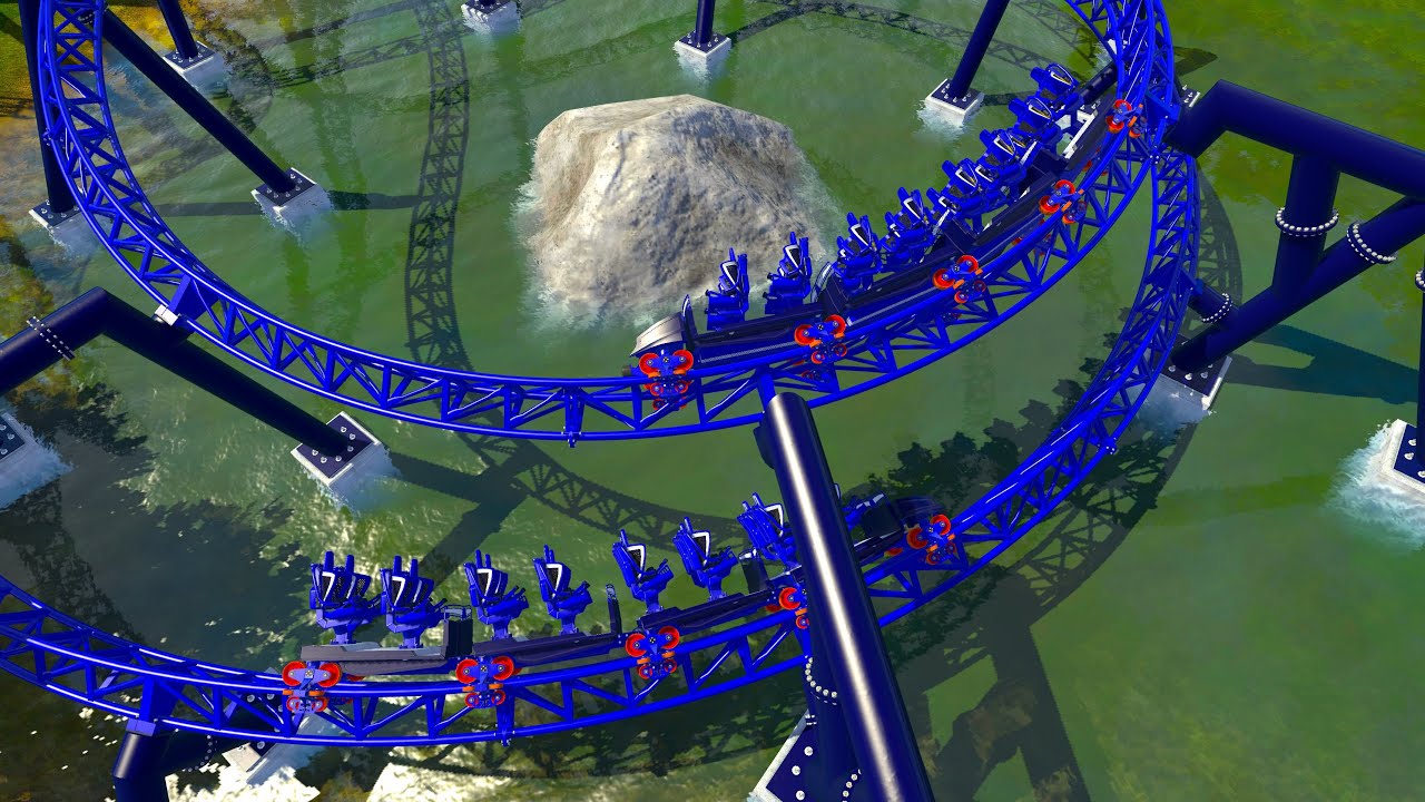 Cosmic Chase | Duelling Möbius Mack Launch Coaster | NoLimits 2 + FVD++ | Coaster 70