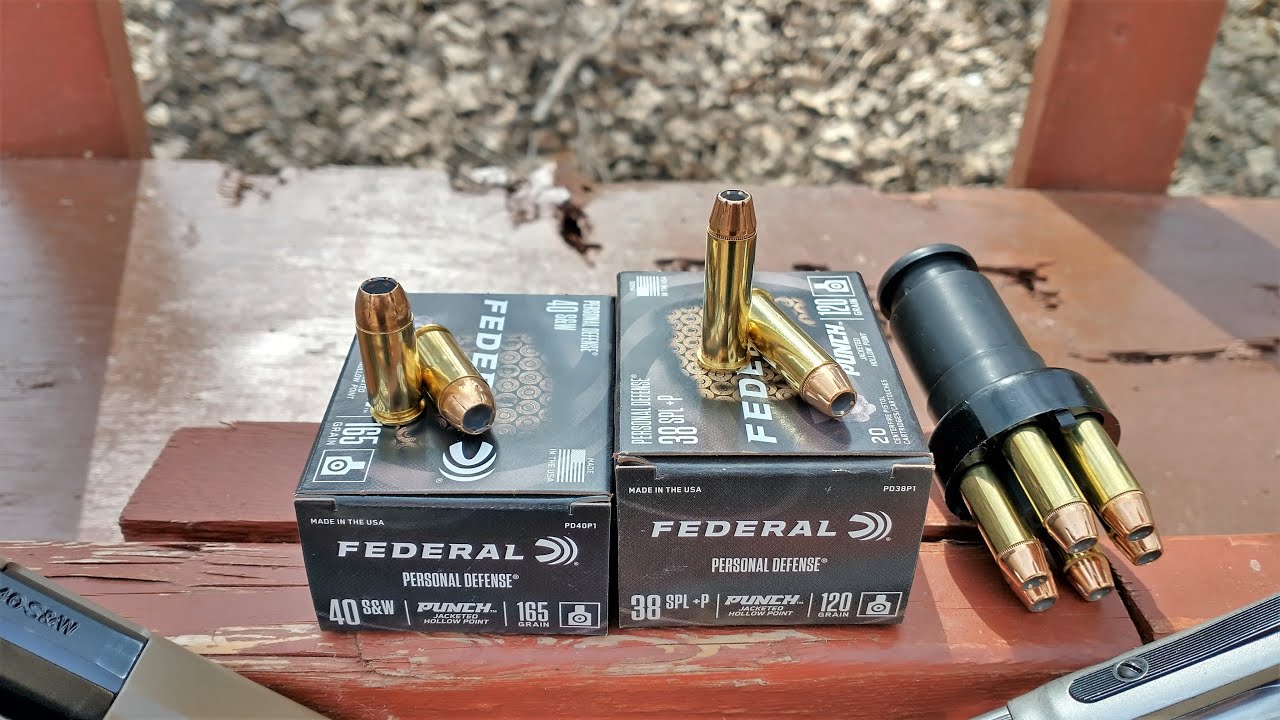 When Cops Switched to Semi-Autos - .38 Special VS .40 S&W - Federal Punch