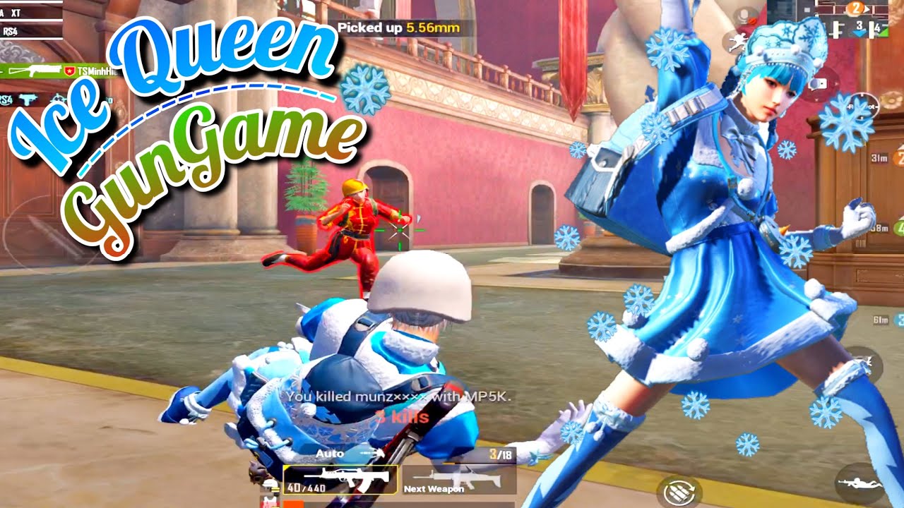 Ice Queen Of GunGame | The Enemy Must Be Afraid | Pubg Mobile