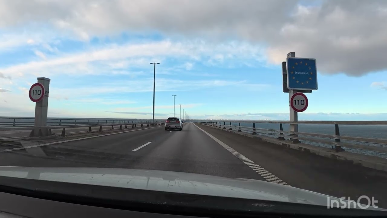 Die Öresundbrücke Verbindung zwischen Dänemark und Schweden #öresundbrücke #schweden #danemark #fok 