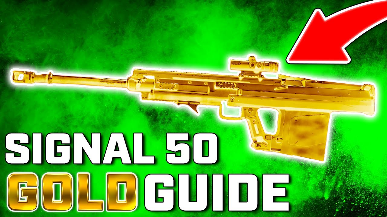 FASTEST WAY TO UNLOCK GOLD SIGNAL 50 IN MW2 | GOLD CAMO GUIDE