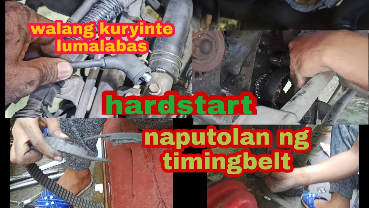 HARDSTART|NAPUTOLAN NG TIMINGBELT|walang kuryinte lumalabas sa ignition coil