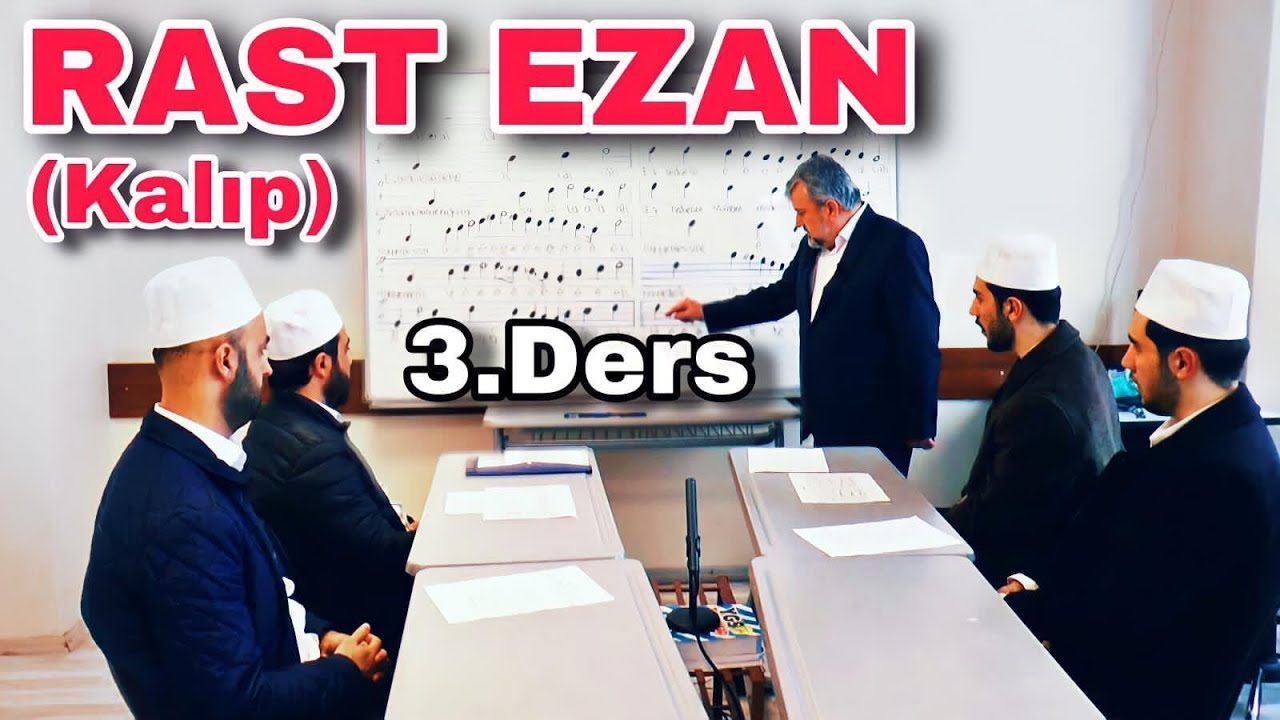 Rast Kalıp Ezan çalışması Ders 3 - Davut Gani