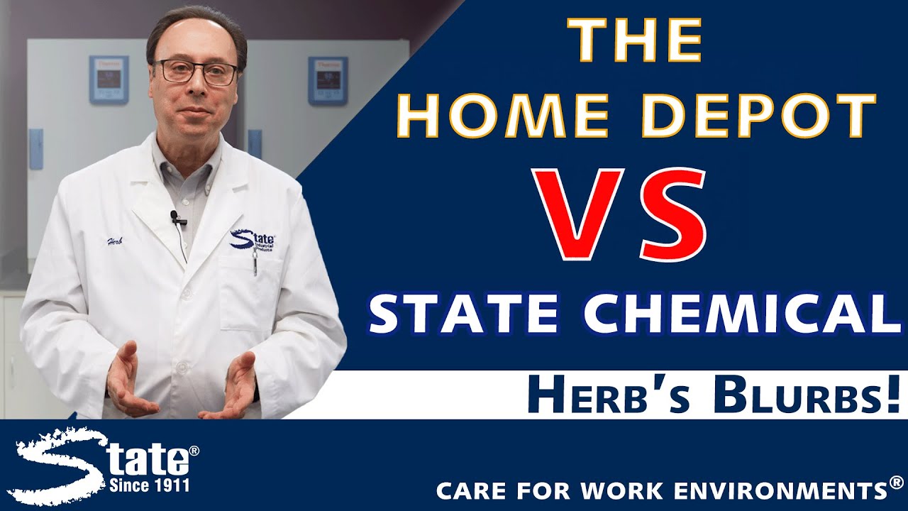 Should I Buy Drain Openers from Home Depot or State Chemical?