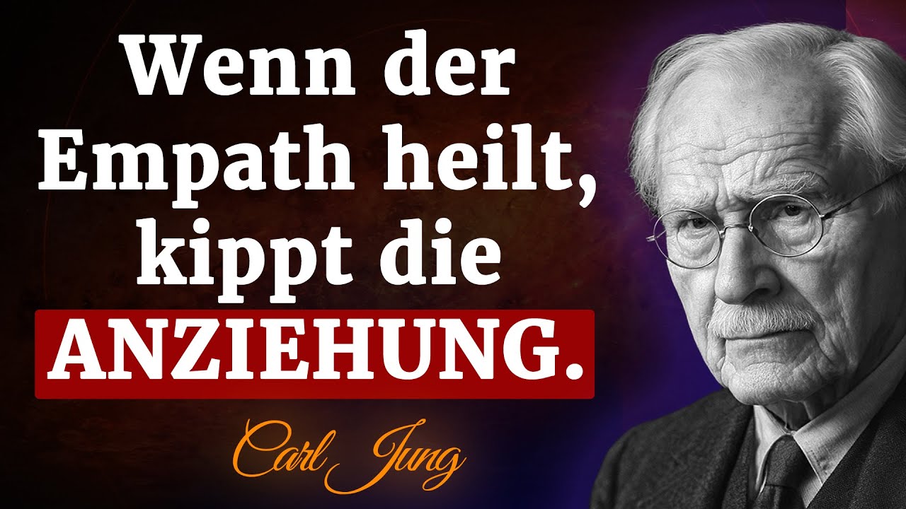 Wenn der Empath die Kernwunde heilt, kehrt sich die Anziehungskraft augenblicklich um | Carl Jung