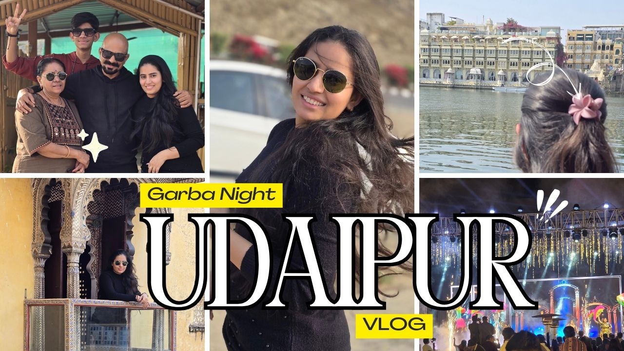 KRITI RAO | Garba Night in UDAIPUR | VLOG | BTS