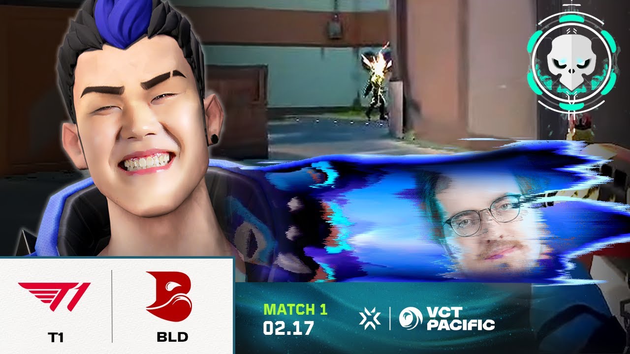 요루는 퍼시픽을 찢어 |  T1 vs. BLD  | 1일차 MATCH 1 H/L 02.17 | VCT 퍼시픽 킥오프