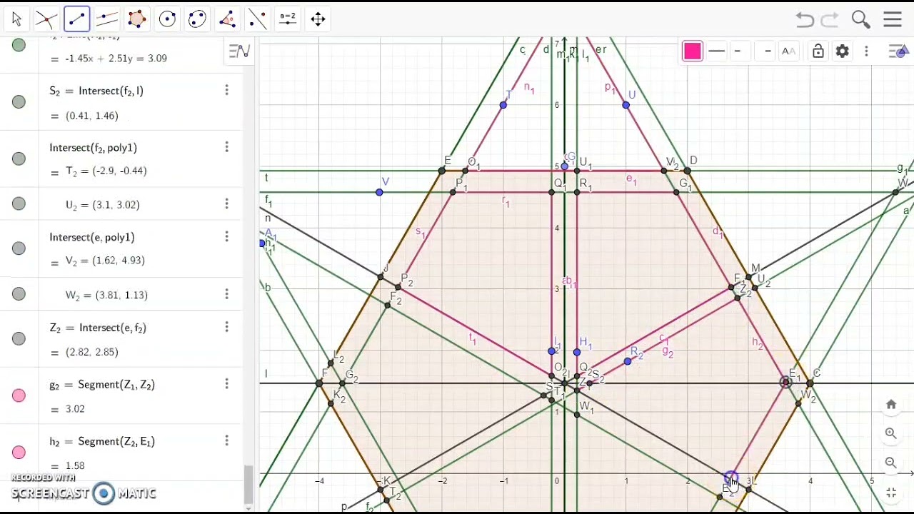 Islamic Geometry Design using Geogebra