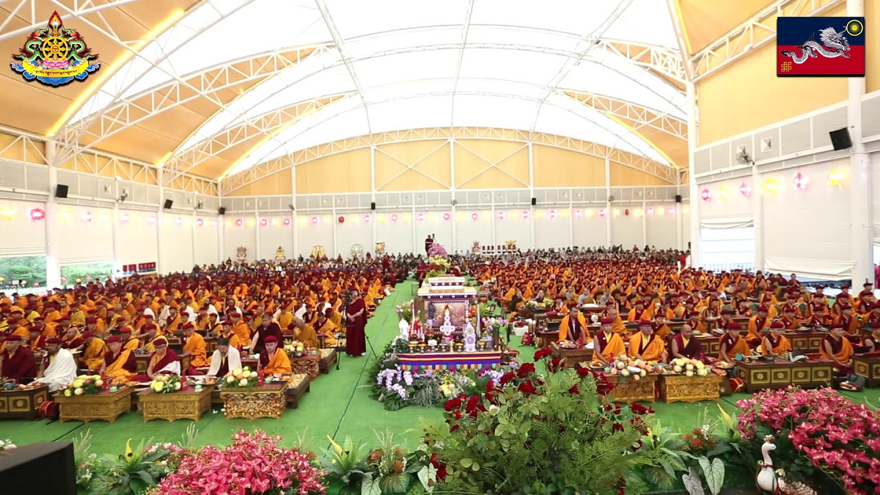 Day 6-4 Druk Amitabha Mountain DGK Nunnery is the Hundred Million Amitabha Buddha Recitation Retreat