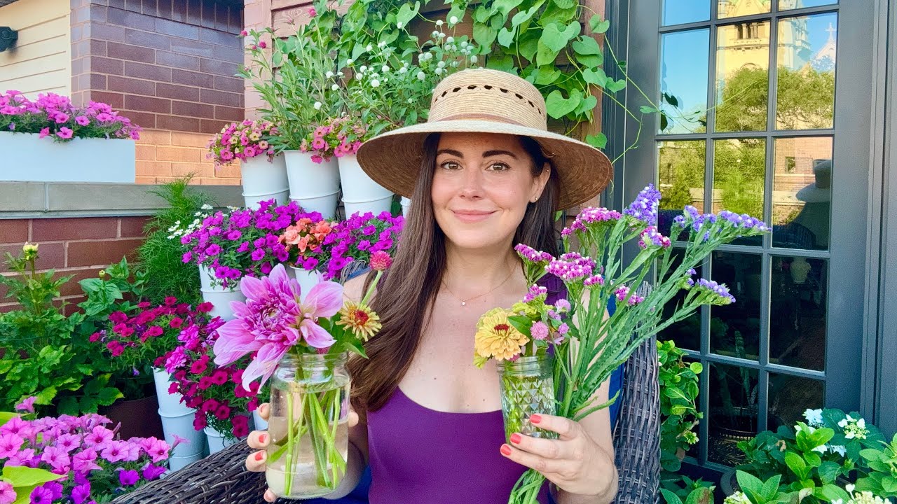 Cut & Come Again Flowers! Why They're Great For Small Spaces & How To Harvest 💐