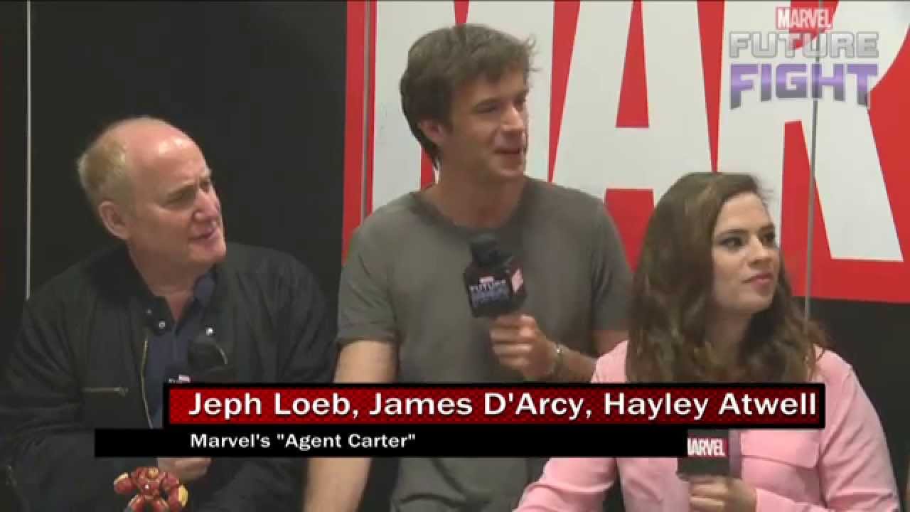 Spy Stuff with Hayley Atwell & James D'Arcy on Marvel LIVE! at San Diego Comic-Con 2015-