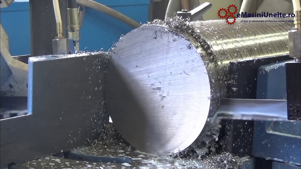 Ferastrau orizontal pentru metal 🇵🇱 CORMAK 🇷🇴 S 200R semiautomat