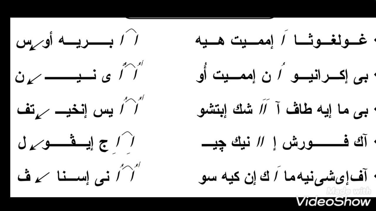 لحن غولغوثا بالهزات  ابراهيم عياد