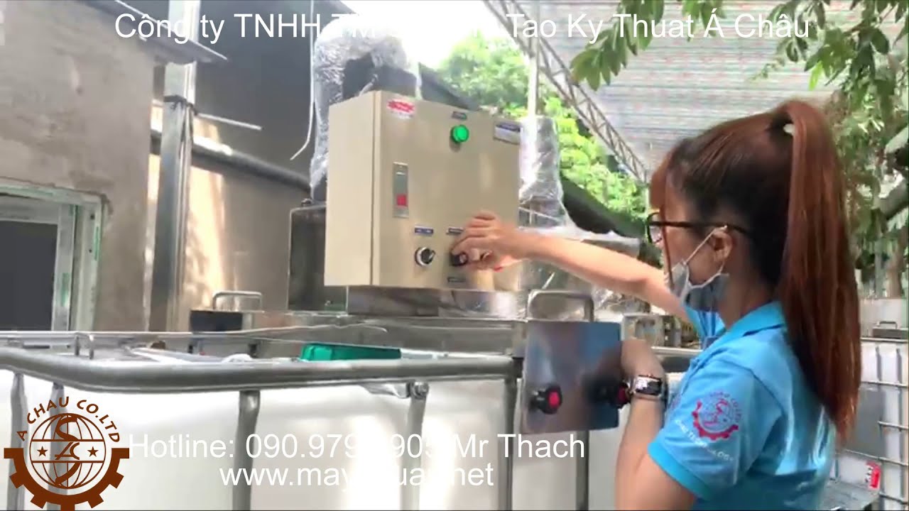 IBC tank mixer, IBC tote mixer, Liquid detergent mixer machine - CALL: (+84) 855774204 - Ms My
