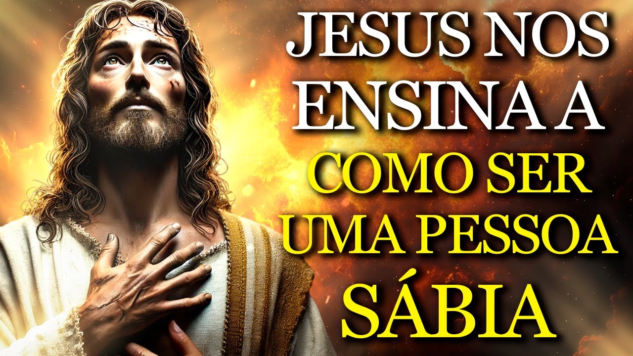 JESUS NOS ENSINA COMO ADQUIRIR SABEDORIA PARA TOMAR DECISÕES EM MOMENTOS DIFÍCEIS