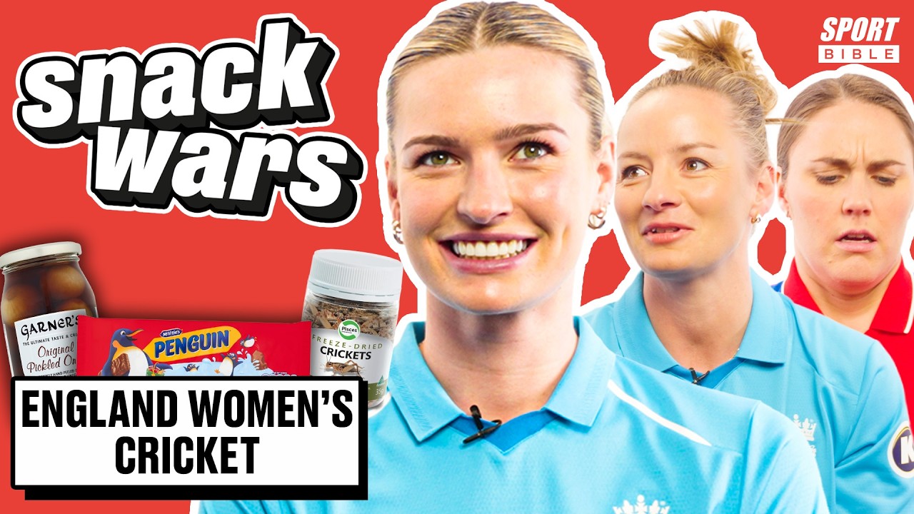 England Women&rsquo;s Cricketers Try UK vs Rest of the World Food