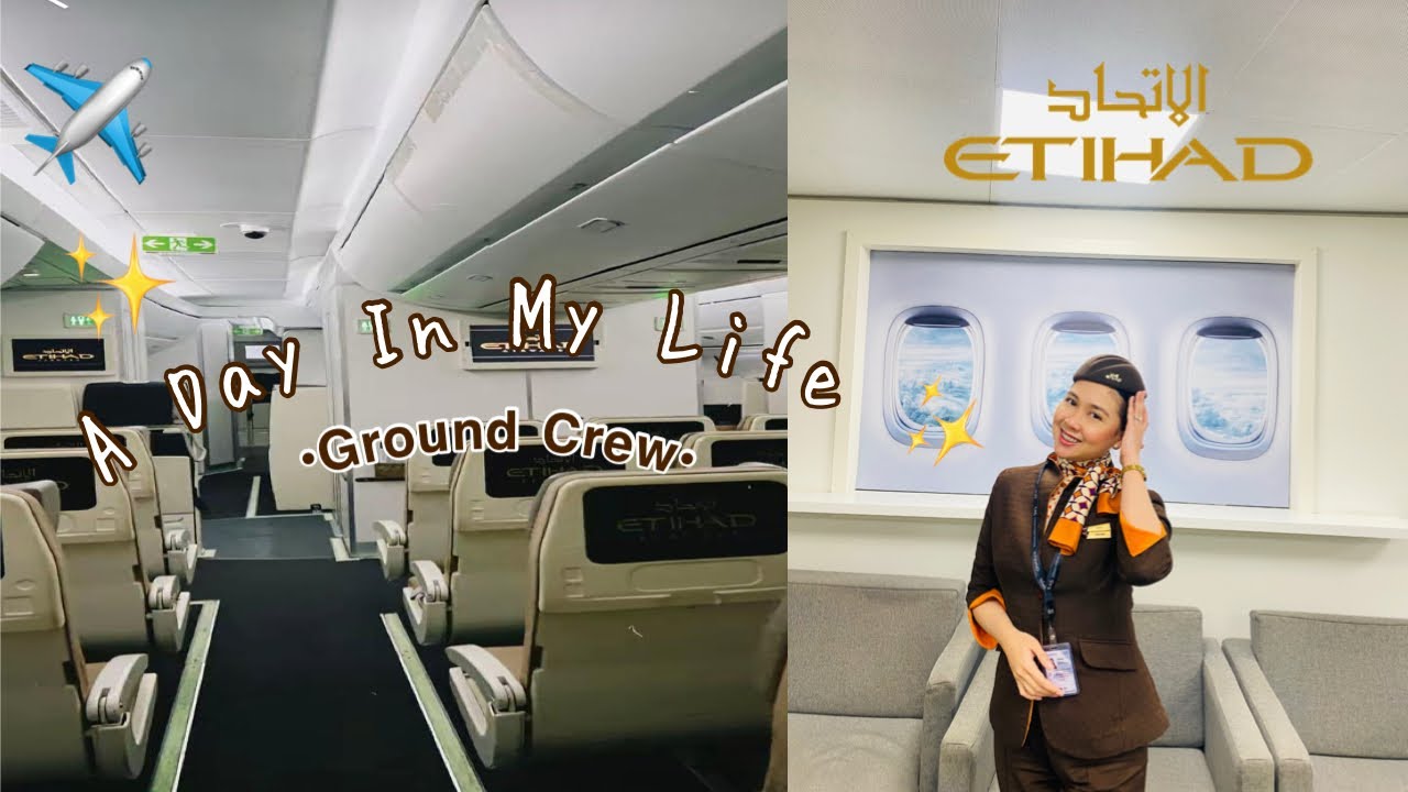 A Day In My Life As Etihad Airways Ground Crew✈️ | Mariam In Dubai