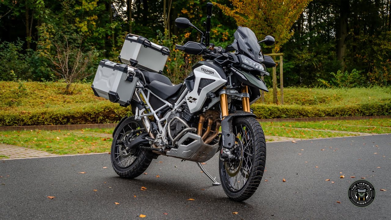 SWMOTECH Trax ADV Pannier System for the Triumph Tiger 1200 Rally Pro