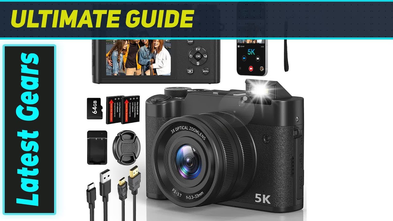 Ahlirmoy 5K 64MP Digital Camera: Best Budget Camera?
