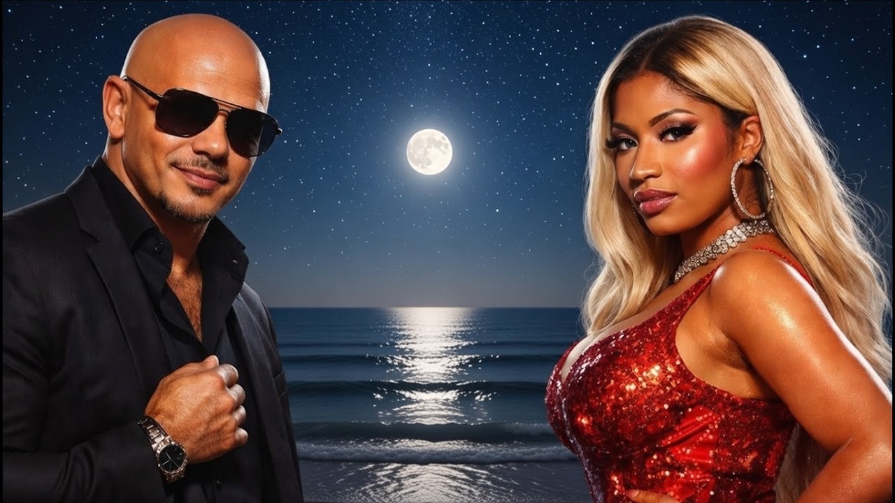 pitbull ft nicki minja-Neon Queens ( official lyrics video 2026 )