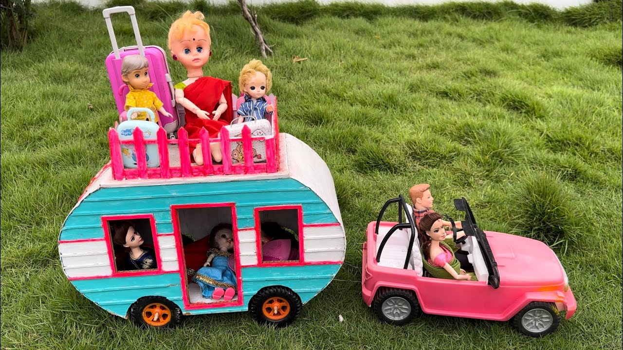 Barbie Doll All Day Routine In Indian Village/Bunty Chintu Ki Kahani Part -9/Barbie DollBedtimeStory