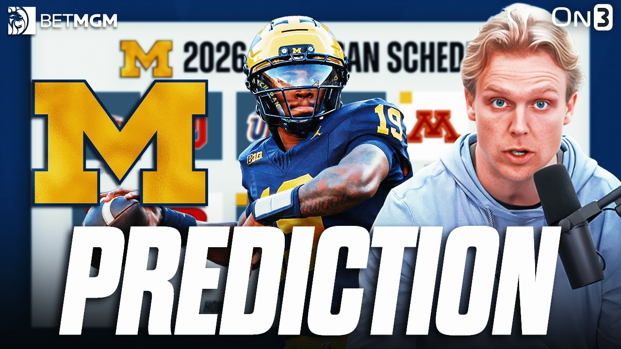 ПРОГНОЗ результатов футбольной команды Michigan Wolverines на 2026 год