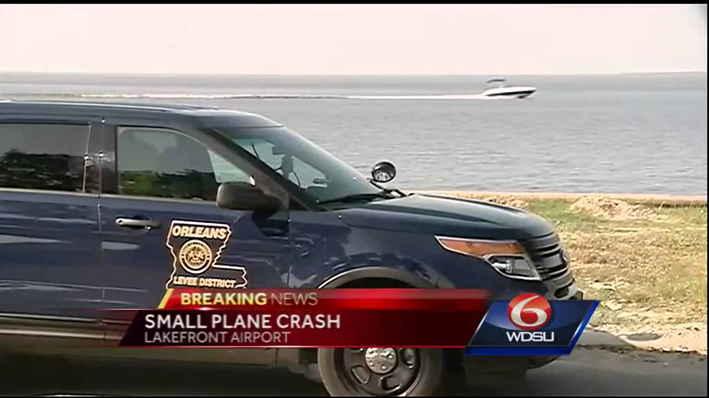 Plane crashes into Lake Pontchartrain near Lakefront Airport