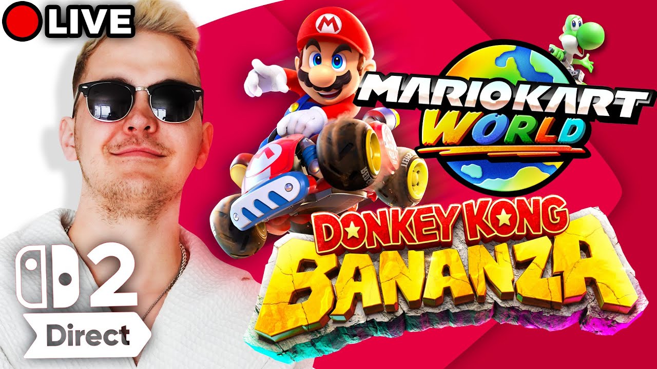🔴 NINTENDO SWITCH 2 DIRECT LIVE REAKTION (02. April 2025) | Huebi reagiert