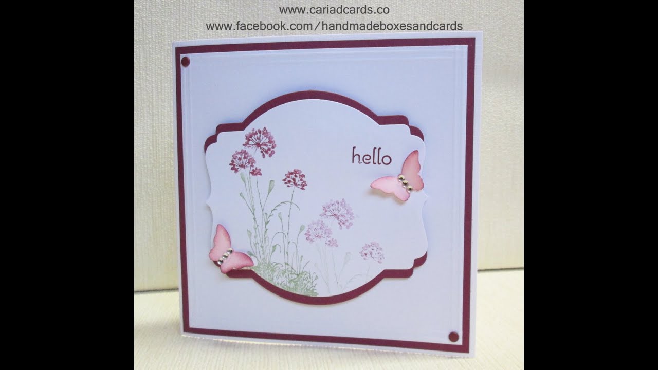 Stampin Up Serene Silhouettes Card