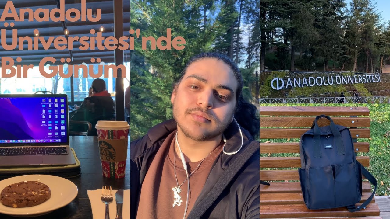 Anadolu Üniversitesi'nde Bir Günüm 🙋🏻‍♂️💙✨📚