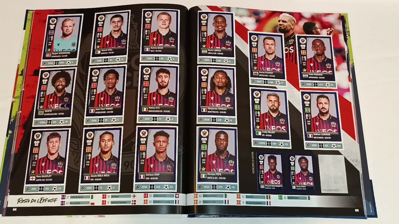 Panini Foot 2023 Hardcover Album - 100% Complete